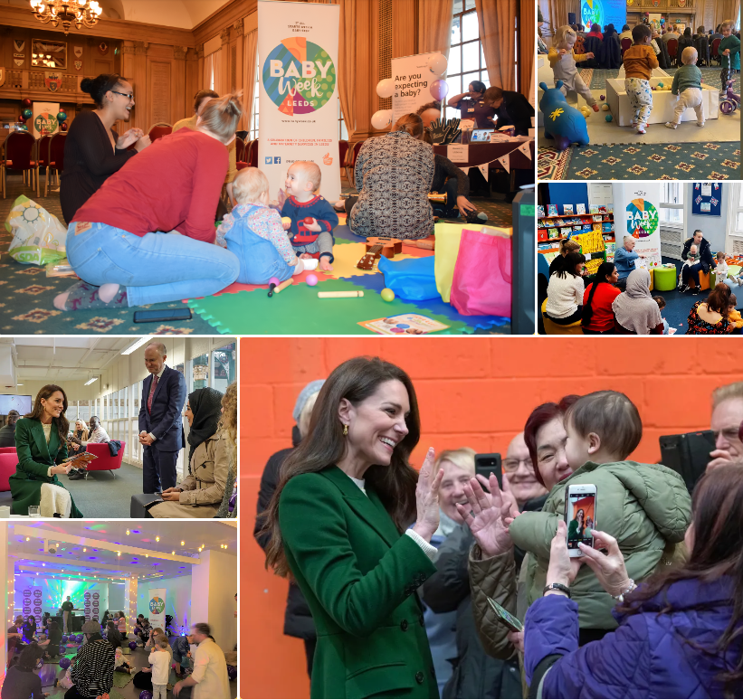 Baby Week celebrating highlights Child Friendly Leeds Princess Catherine