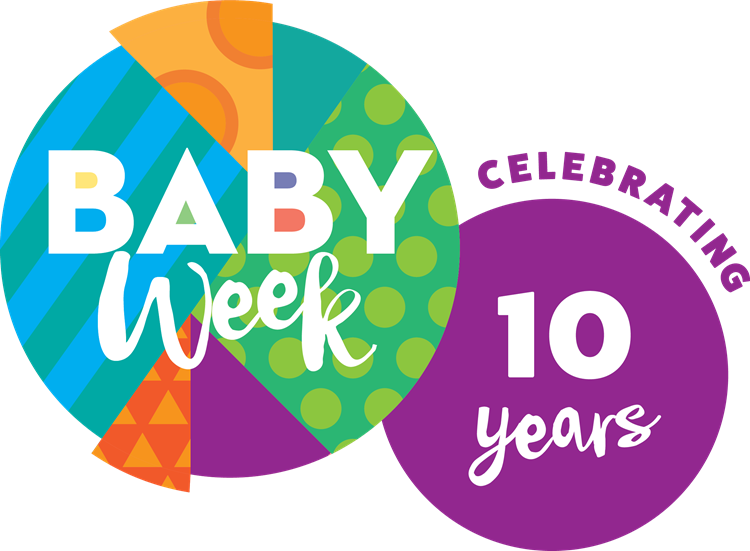BabyWeek_Logo_10YEARS BabyWeek2025 social media